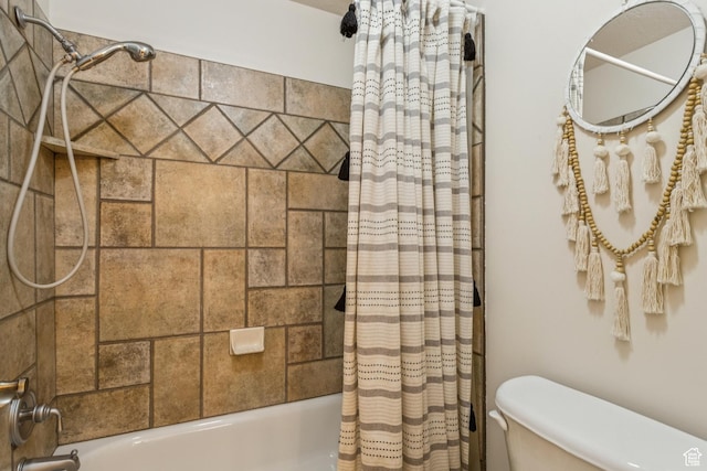 1652 E Red Tree Ct S, Draper, UT 84020 - full bath with shower / tub combo with curtain and toilet