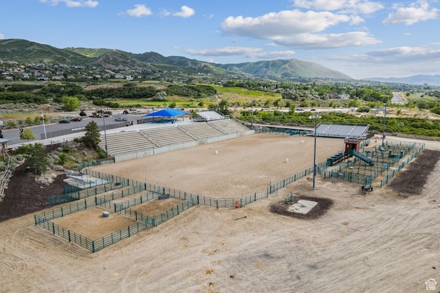 1652 E Red Tree Ct S, Draper, UT 84020 - drone / aerial view of a mountain backdrop