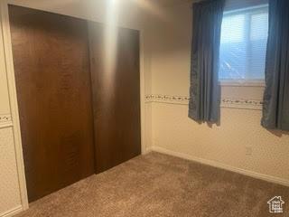 395 E Center St, Spring City, UT 84662 - carpeted spare room with baseboards