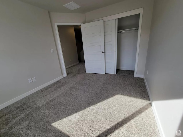 15040 S Wild Horse Way, Bluffdale, UT 84065 - unfurnished bedroom featuring carpet and a closet