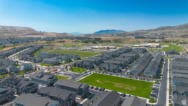 15040 S Wild Horse Way, Bluffdale, UT 84065 - aerial overview of property's location featuring mountains and nearby suburban area