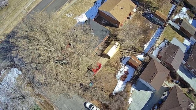 1105 9th St, Ogden, UT 84404 - aerial view of property's location with nearby suburban area