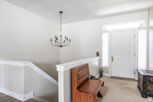 1681 S 1110 E, Heber City, UT 84032 - foyer entrance with a chandelier and baseboards