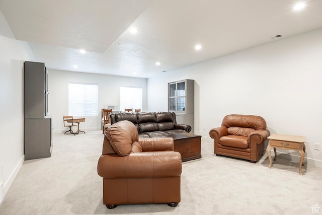 1681 S 1110 E, Heber City, UT 84032 - living room with light carpet and recessed lighting