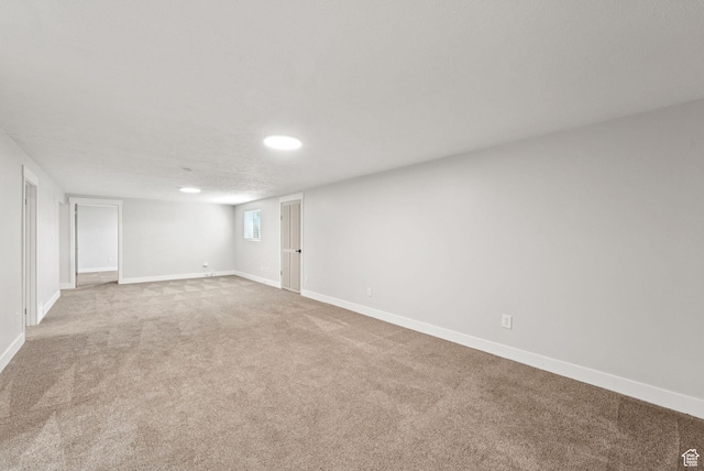 2104 W Champagne Cir, Taylorsville, UT 84129 - basement with carpet flooring and recessed lighting