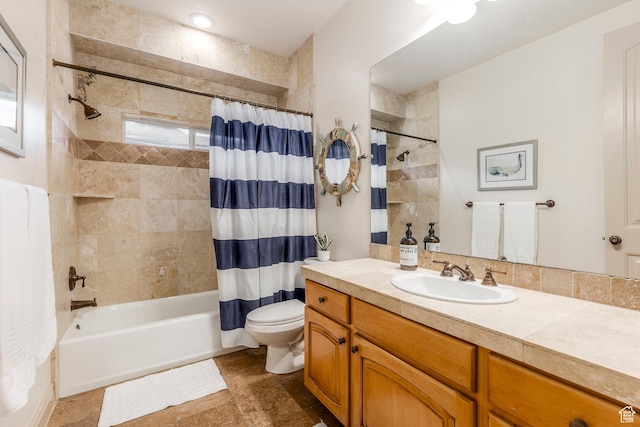 10677 S Amberley Ln E, Sandy, UT 84094 - bathroom with vanity and shower / bath combination with curtain