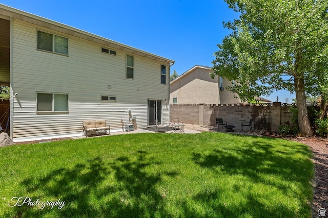1161 S 860 W, Cedar City, UT 84720 - rear view of house with a fenced backyard and a patio area