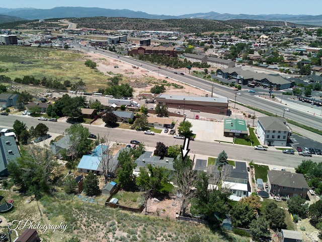 1161 S 860 W, Cedar City, UT 84720 - aerial perspective of suburban area featuring a mountainous background