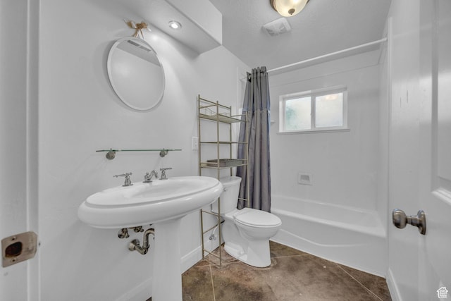 2352 N 1160 W, Clinton, UT 84015 - bathroom featuring shower / tub combo and toilet