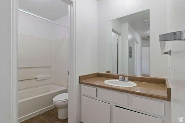 814 E Meadow Pine Ct, Salt Lake City, UT 84106 - full bath featuring vanity, tub / shower combination, and tile patterned floors