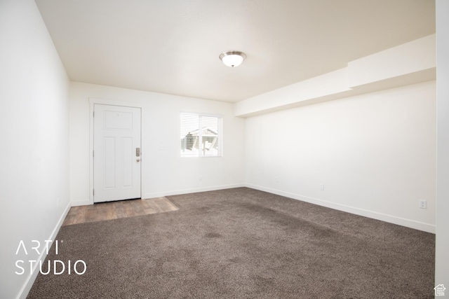 43 E 670 N, Vineyard, UT 84059 - empty room with dark colored carpet and baseboards