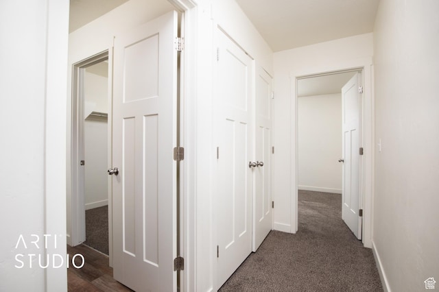 43 E 670 N, Vineyard, UT 84059 - hallway featuring dark colored carpet