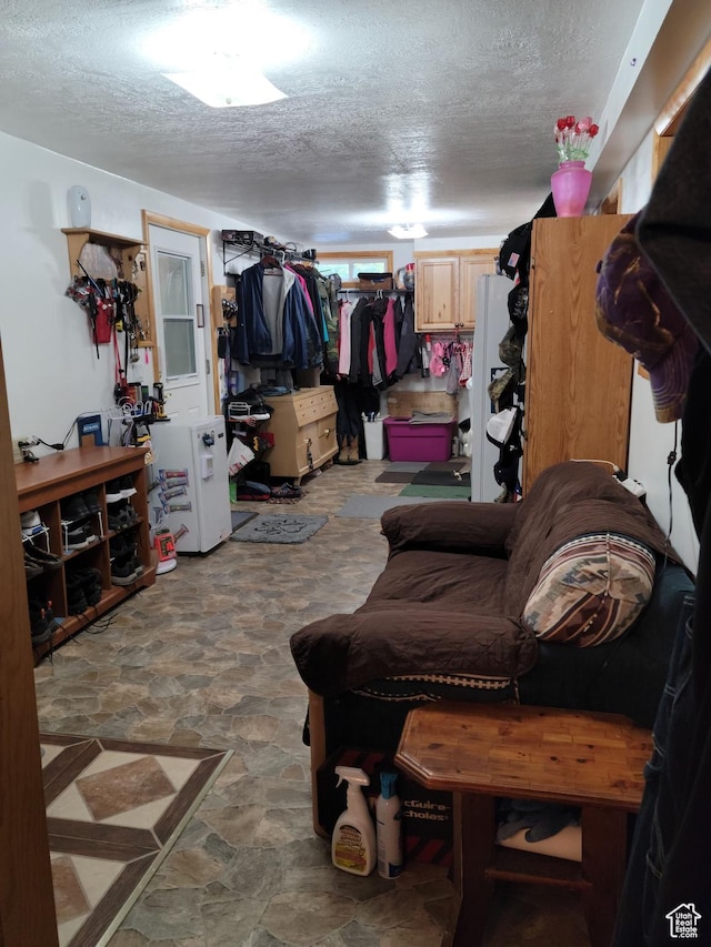 97 Main St, Ophir, UT 84071 - spacious closet with light stone finish floors