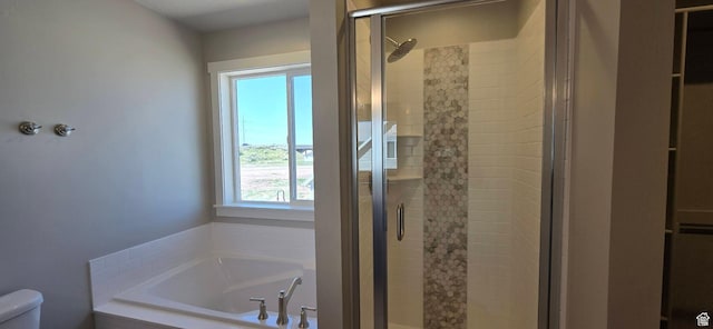 201 W 1300 S, Tremonton, UT 84337 - full bath with healthy amount of natural light, a stall shower, and a garden tub