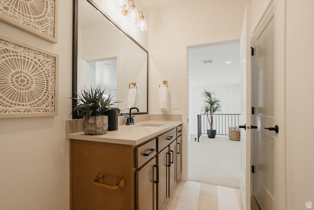 3488 E 1120 S Unit 115, Spanish Fork, UT 84660 - bathroom featuring vanity and tile patterned flooring