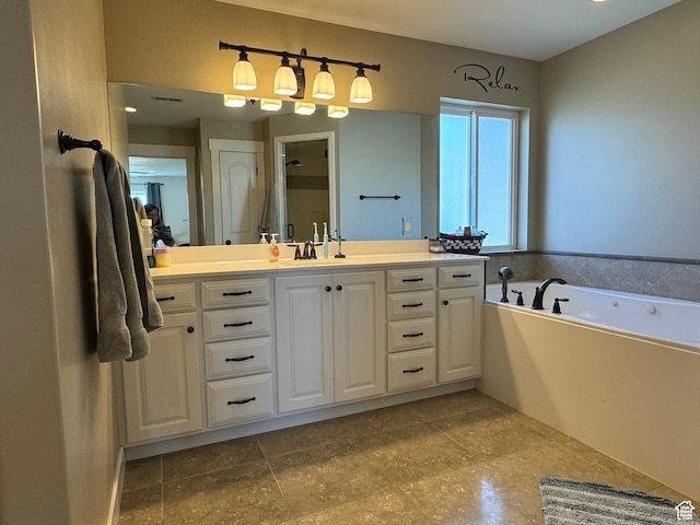 70 W 1790 N, Genola, UT 84655 - full bathroom with vanity and a bath