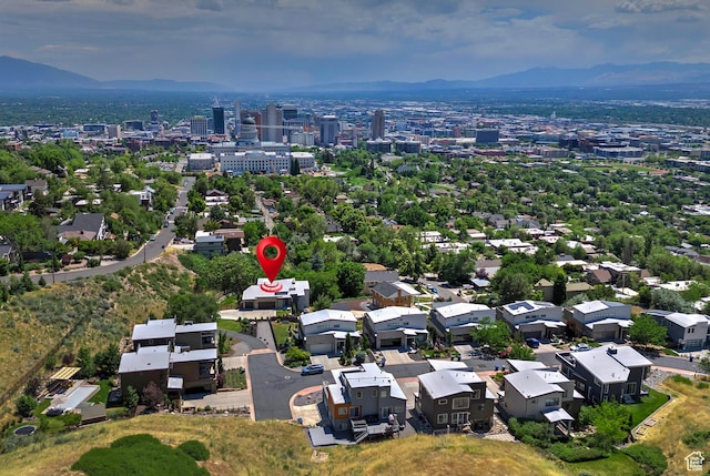 68 E Columbus Ct, Salt Lake City, UT 84103 - bird's eye view of a mountain backdrop