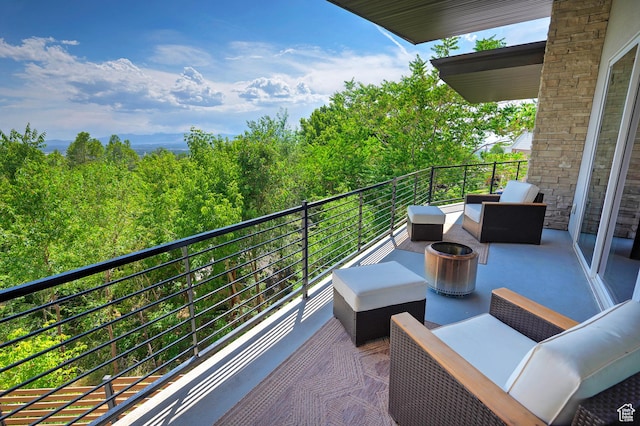 68 E Columbus Ct, Salt Lake City, UT 84103 - balcony with an outdoor hangout area