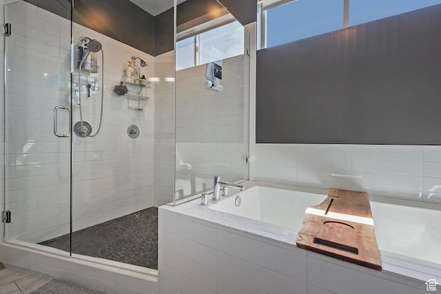 68 E Columbus Ct, Salt Lake City, UT 84103 - bathroom with a shower stall and a bath