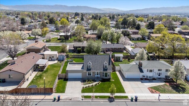 282 E 9545 S, Sandy, UT 84070 - aerial view of residential area featuring a mountainous background
