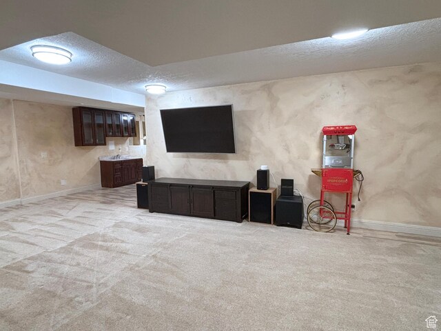 289 W Count Fleet Rd, St George, UT 84790 - finished basement with carpet flooring and a textured ceiling