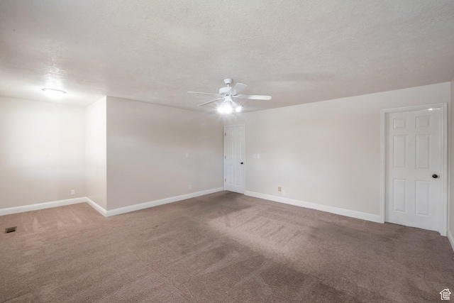 335 W 1410 S, Orem, UT 84058 - carpeted spare room with a ceiling fan and a textured ceiling