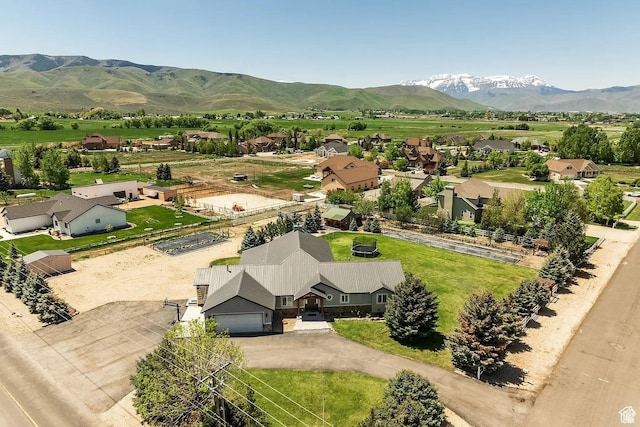 3572 Wild Mare Way, Heber City, UT 84032 - aerial view of property and surrounding area featuring mountains