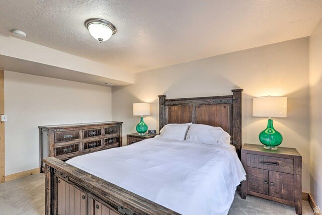 3572 Wild Mare Way, Heber City, UT 84032 - bedroom with light carpet and a textured ceiling