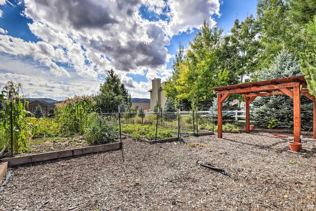3572 Wild Mare Way, Heber City, UT 84032 - view of yard featuring a vegetable garden
