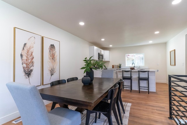 170 S 1300 E, Springville, UT 84663 - dining room featuring recessed lighting and light wood finished floors