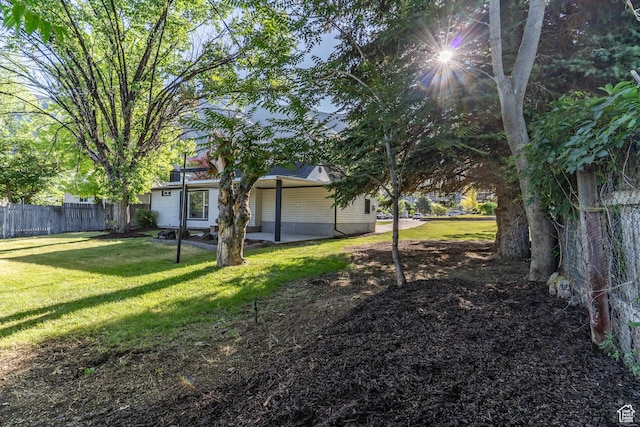 170 S 1300 E, Springville, UT 84663 - view of yard featuring a patio