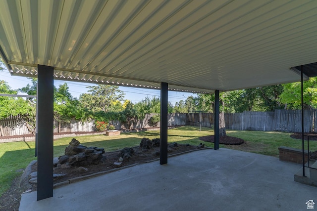 170 S 1300 E, Springville, UT 84663 - fenced backyard featuring a patio area