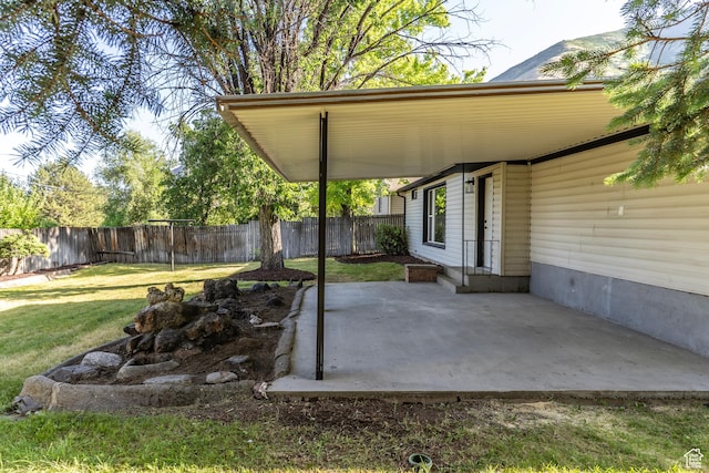170 S 1300 E, Springville, UT 84663 - fenced backyard with a patio area
