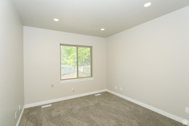 1103 Vista Dr, Santaquin, UT 84655 - empty room with carpet and recessed lighting
