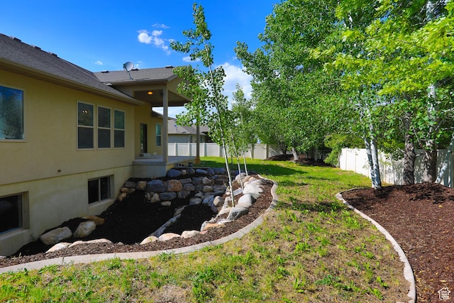 1103 Vista Dr, Santaquin, UT 84655 - view of fenced backyard