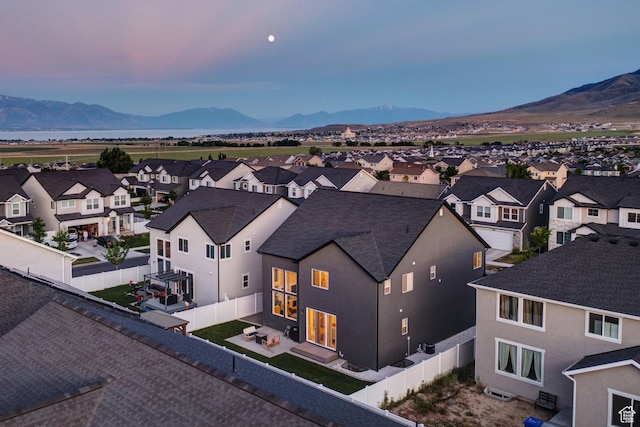 1476 W Stone Gate Dr, Saratoga Springs, UT 84045 - view of mountain backdrop with nearby suburban area