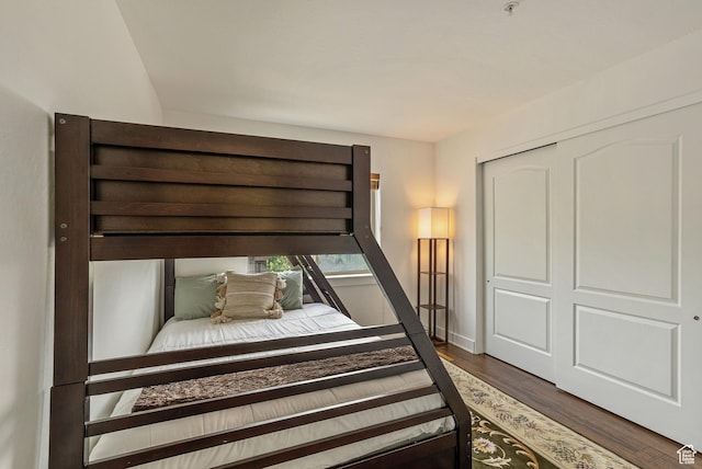 5150 Cove Canyon Dr Unit A, Park City, UT 84098 - bedroom with wood finished floors and a closet