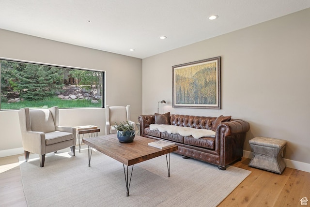 2570 Aspen Springs Dr, Park City, UT 84060 - living room featuring light wood-style floors and recessed lighting
