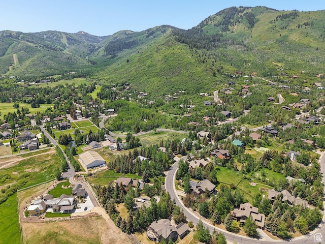 2570 Aspen Springs Dr, Park City, UT 84060 - aerial view of residential area with mountains