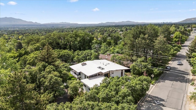 4560 S Wallace Ln, Holladay, UT 84117 - drone / aerial view of a mountain backdrop
