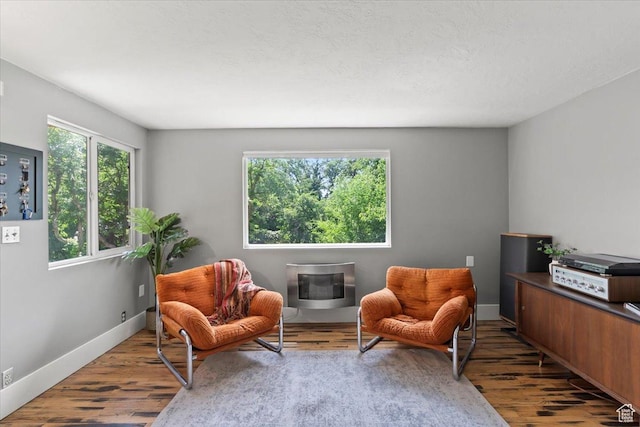 4560 S Wallace Ln, Holladay, UT 84117 - sitting room with wood finished floors and heating unit