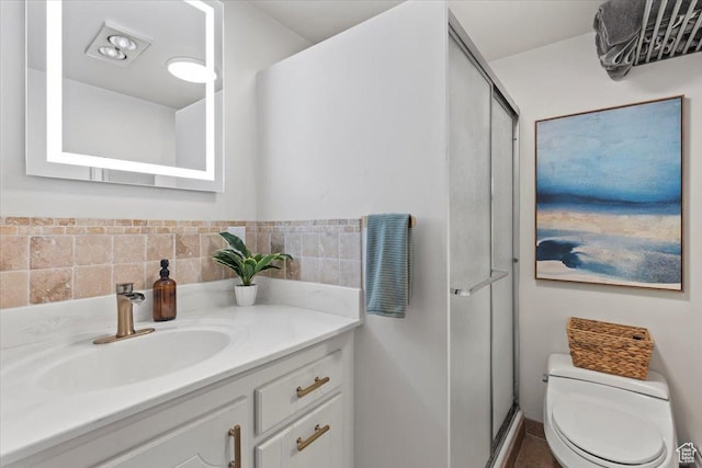 4560 S Wallace Ln, Holladay, UT 84117 - full bath featuring vanity and a shower stall
