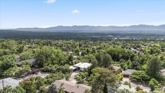 4560 S Wallace Ln, Holladay, UT 84117 - aerial view of a mountain backdrop and a forest