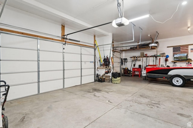13698 S Black Hoof Cir, Herriman, UT 84096 - garage featuring a garage door opener