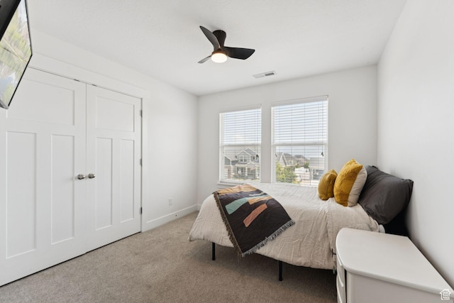 13698 S Black Hoof Cir, Herriman, UT 84096 - bedroom with carpet and ceiling fan