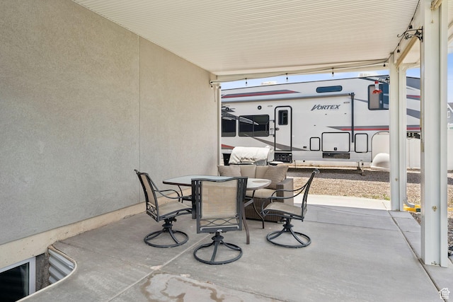 13698 S Black Hoof Cir, Herriman, UT 84096 - view of patio with outdoor dining space