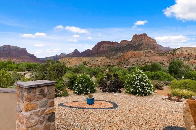 34 Valley View Dr, Springdale, UT 84767 - view of mountain backdrop