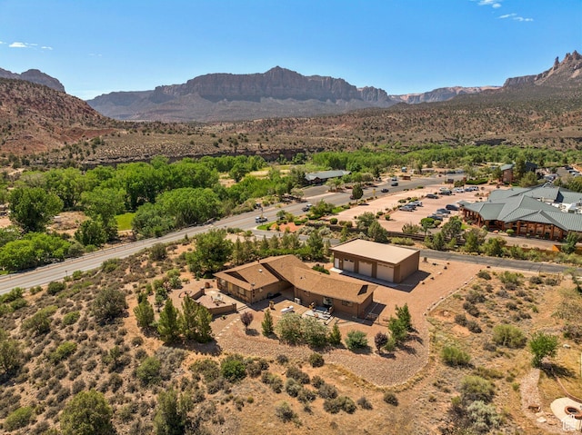 34 Valley View Dr, Springdale, UT 84767 - drone / aerial view of a mountainous background