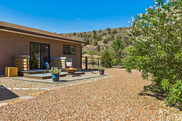 34 Valley View Dr, Springdale, UT 84767 - view of yard featuring a patio