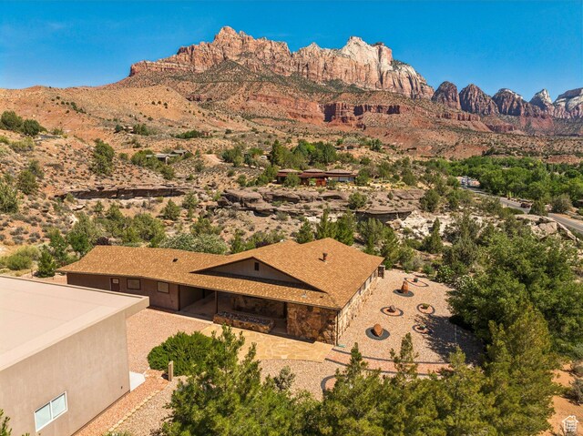 34 Valley View Dr, Springdale, UT 84767 - view of mountain backdrop